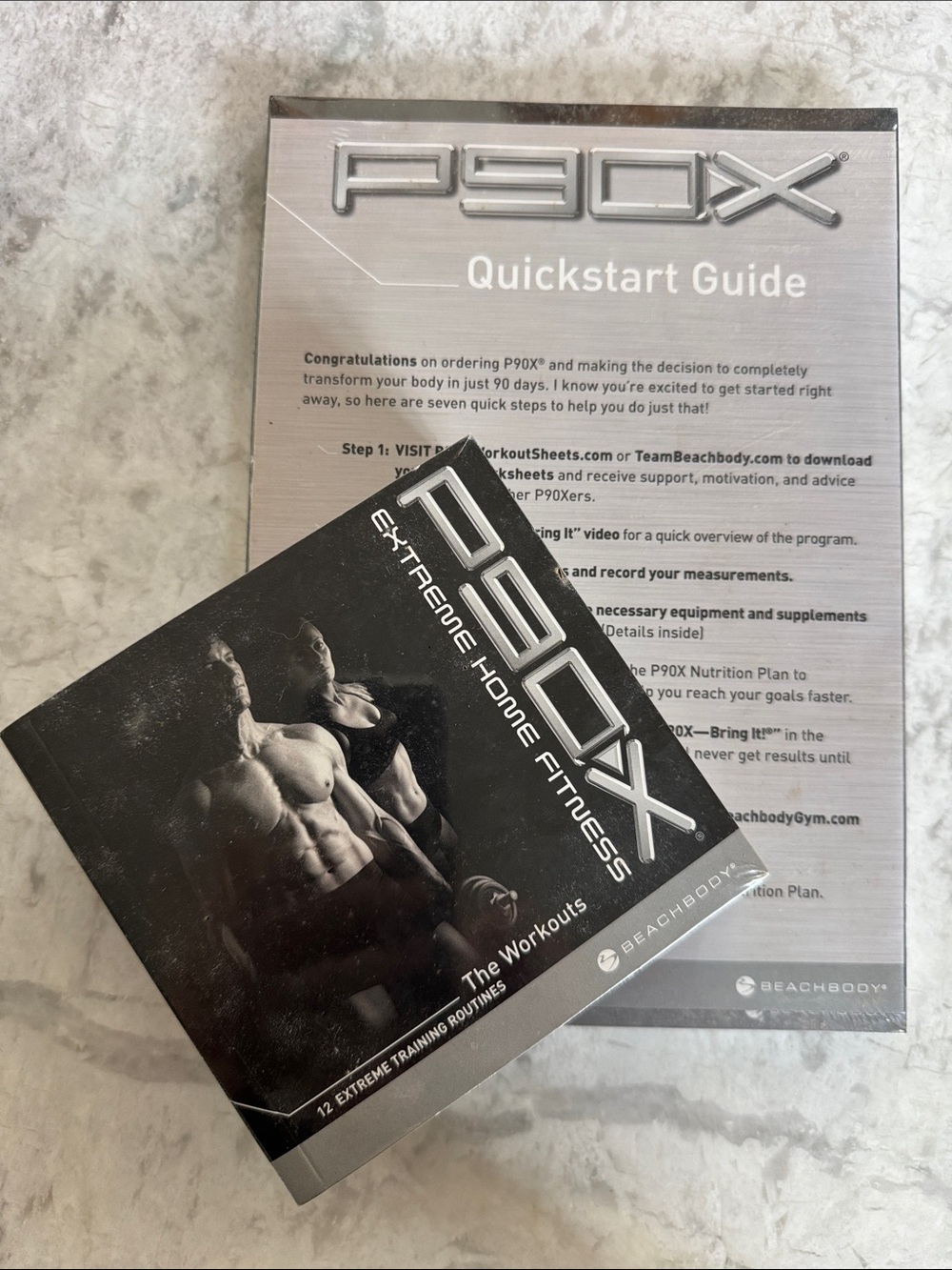 P90X Extreme Home Fitness NWT DVD Set/Quickstart Guide